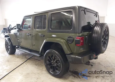 2021 Jeep Wrangler 4Xe Unlimited Sahara 4X4 из США, поврежденный, VIN 1C4JJXP6XMW848328